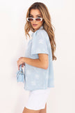  Short sleeve shirt model 229096 Factory Price 