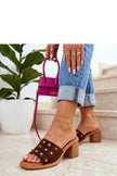  Heeled sandals model 229777 Solea 