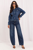  Denim jacket model 231366 Italy Moda 