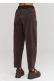  corduroy trousers model 232016 Makadamia 