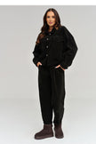  corduroy trousers model 232017 Makadamia 