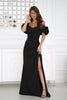  Long dress model 232331 Bicotone 