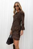  Short dress model 232396 Italy Moda 