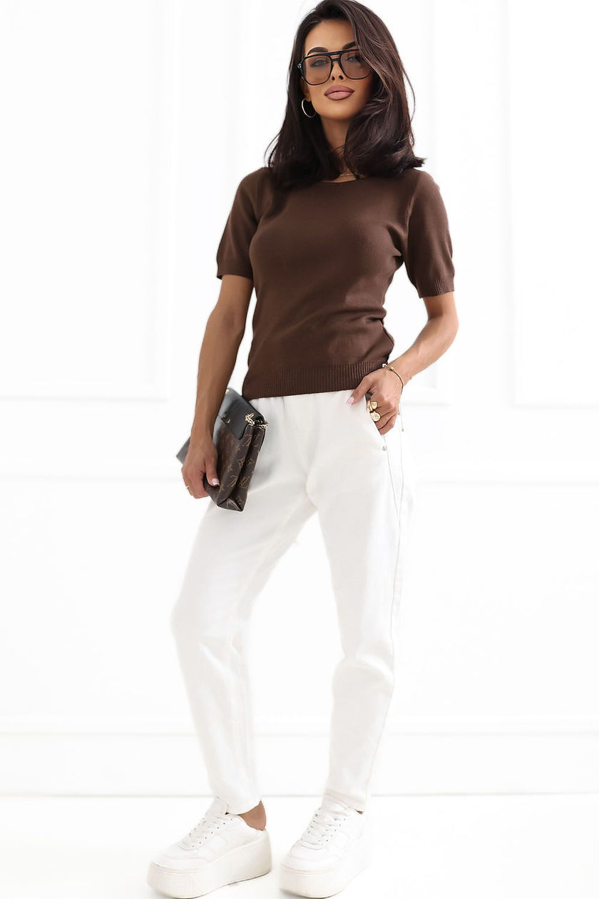  Short sleeve sweater model 232579 Factory Price 