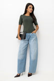  Short sleeve sweater model 232581 Factory Price 
