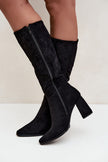  Heel boots model 232654 Step in style 