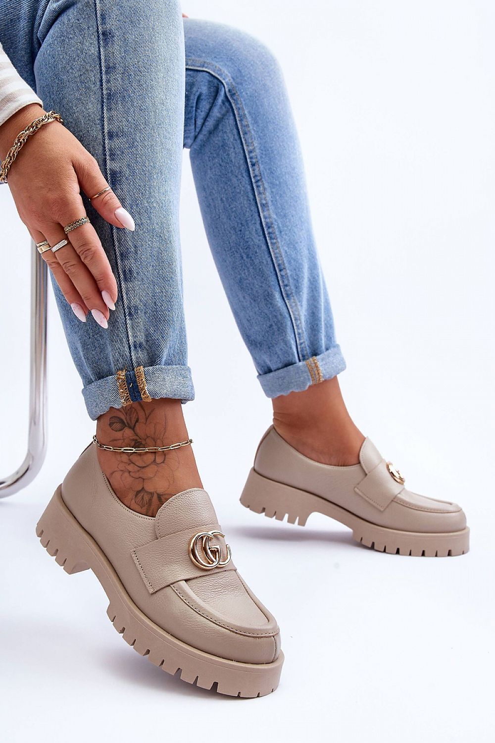  Heeled low shoes model 186414 Step in style 