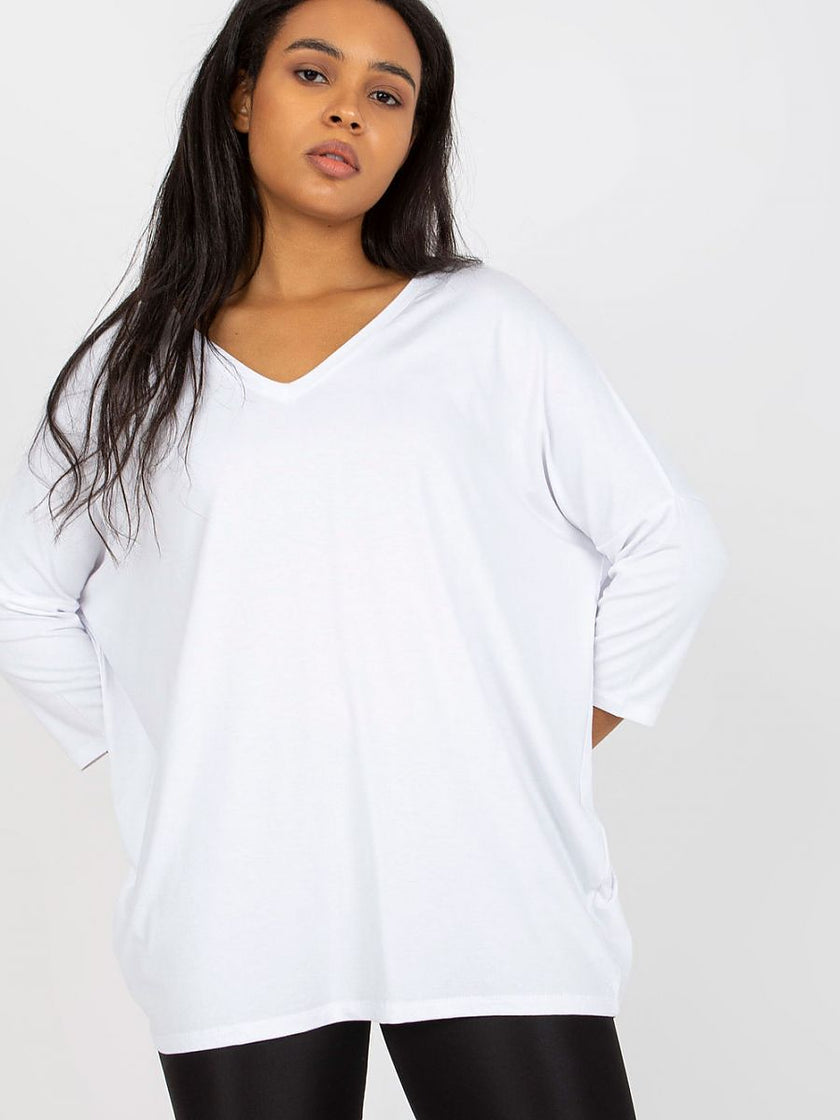 Plus size blouse model 169110