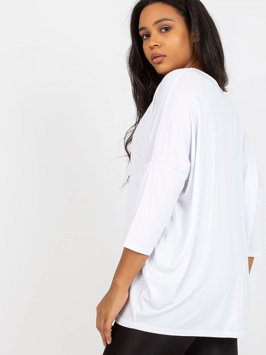 Plus size blouse model 169110